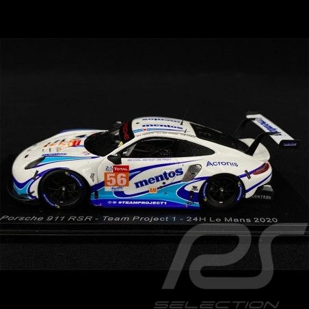 Porsche 911 RSR Type 991.2 n° 56 24h Le Mans 2020 1/43 Spark S7987