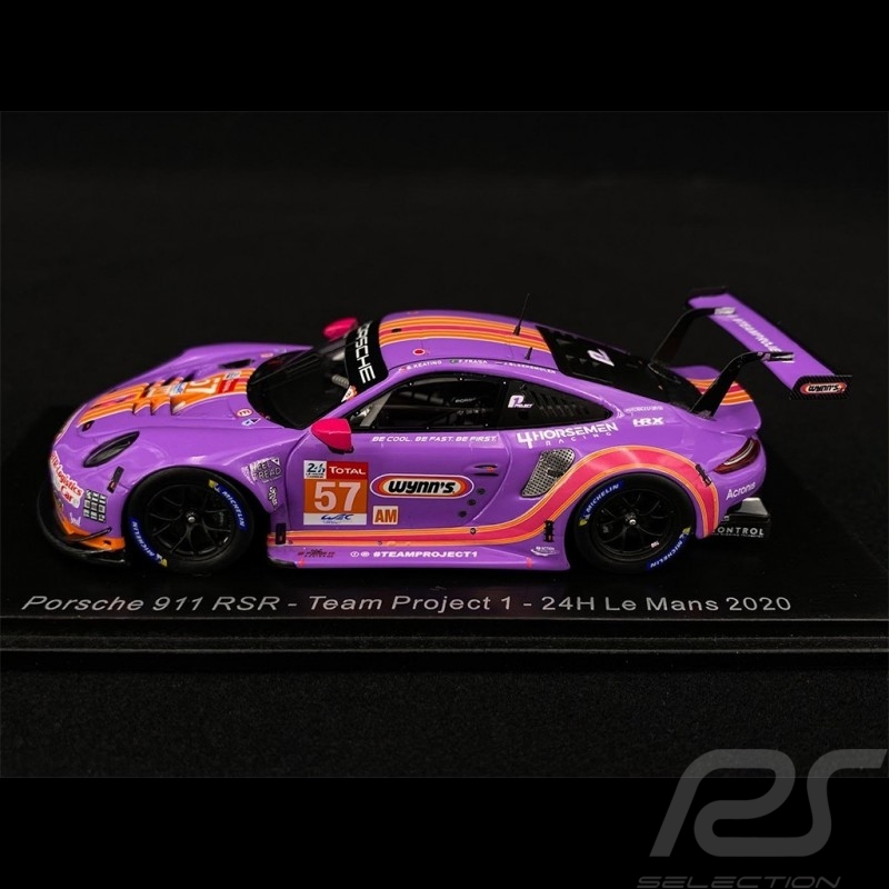 Porsche 911 RSR Type 991.2 n° 57 24h Le Mans 2020 1/43 Spark S7988