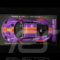 Porsche 911 RSR Type 991.2 n° 57 24h Le Mans 2020 1/43 Spark S7988
