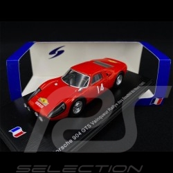 Exemplaire n° 1 / 300 Porsche 904 GTS n° 14 Vainqueur Rallye des Routes du Nord 1965 1/43 Spark SF164