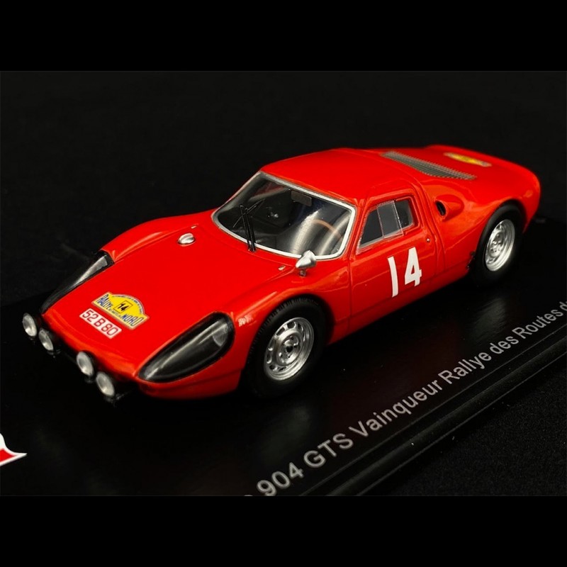 Spark SF127 Alpine A110 N°10 - Vainqueur Rallye Routes Du Nord 1969 - 1/43
