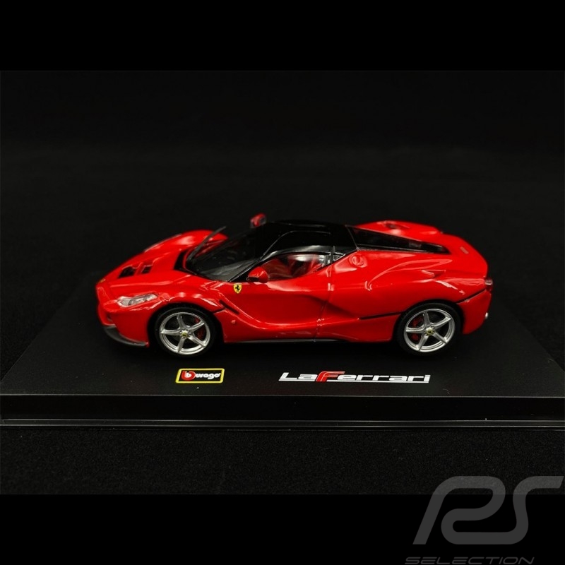 Ferrari LaFerrari Rouge red rot Noir Signature 1/43 Bburago 36902