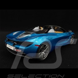 McLaren 720S Spider 2018 Belize Blue Metallic 1/18 GT Spirit GT304 - Limited Edition