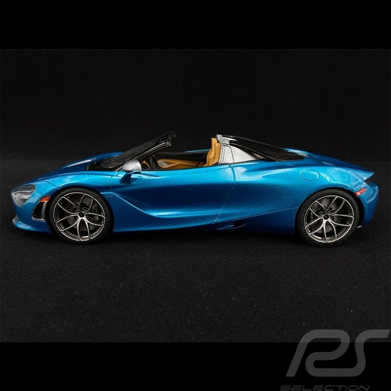 McLaren 720S Spider 2018 Belize Metallic-Blau 1/18 GT Spirit GT304 - Limitierte Auflage