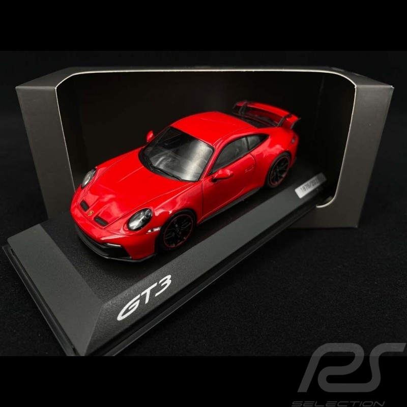Porsche 911 GT3 type 992 2021 rouge Indien 1/43 Minichamps WAP0201510M006
