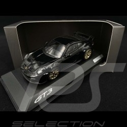 Porsche 911 GT3 type 992 2021 deep black metallic 1/43 Minichamps WAP0201520M007