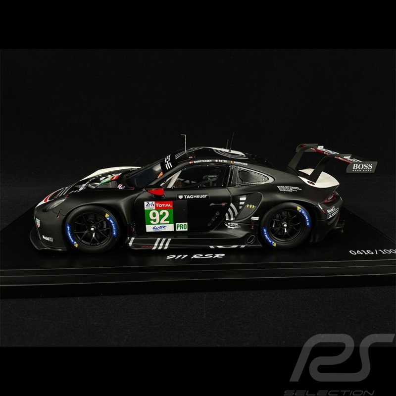Porsche 911 RSR type 991 n° 92 24H Le Mans 2020 1/43 Spark WAP0209020MLEM