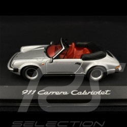 Porsche 997 Carrera grise 1/43 Minichamps WAP02011415