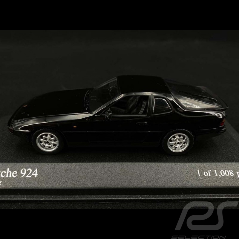 Porsche 924 1984 black 1/43 Minichamps 400062122