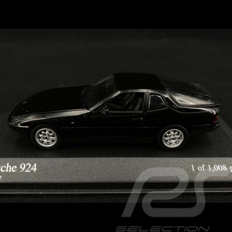 Porsche 924 1984 noire 1/43 Minichamps 400062122