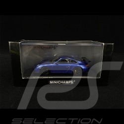 Porsche 997 Carrera grise 1/43 Minichamps WAP02011415