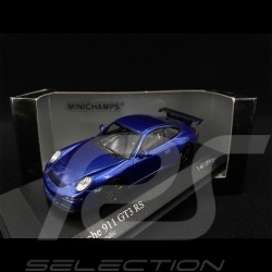 Porsche 911 GT3 RS Type 997 2006 Cobalt Blue Metallic 1/43 Minichamps 400066001
