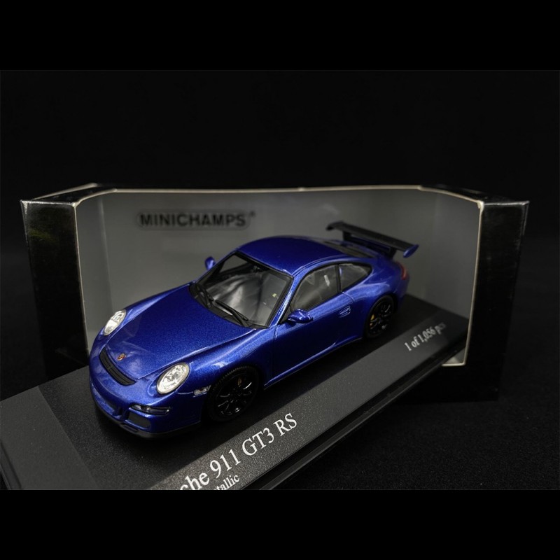 Porsche 911 GT3 RS Type 997 2006 Cobalt Blue Metallic 1/43 Minichamps