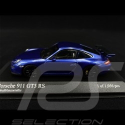 Porsche 911 GT3 RS Type 997 2006 bleu blue cobalt cobaltblau metallisé 1/43 Minichamps 400066001
