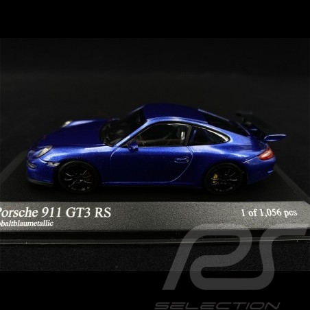 Porsche 997 Carrera grise 1/43 Minichamps WAP02011415