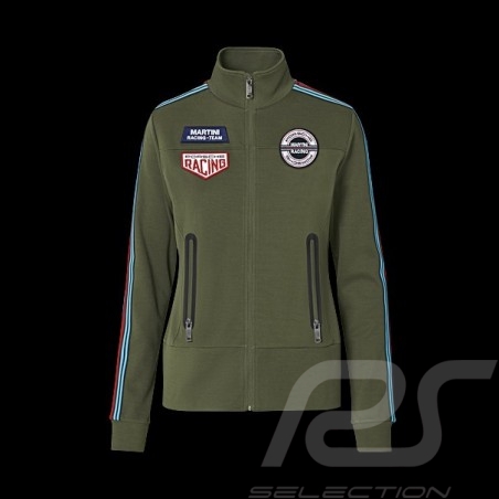 Veste Sport Porsche Martini Racing Collection vert Olive - femme WAP556