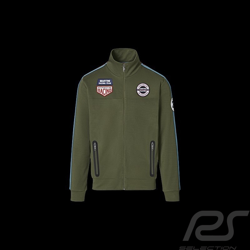 Sweat Jacket Porsche Martini Racing Collection Olive Green - men WAP552