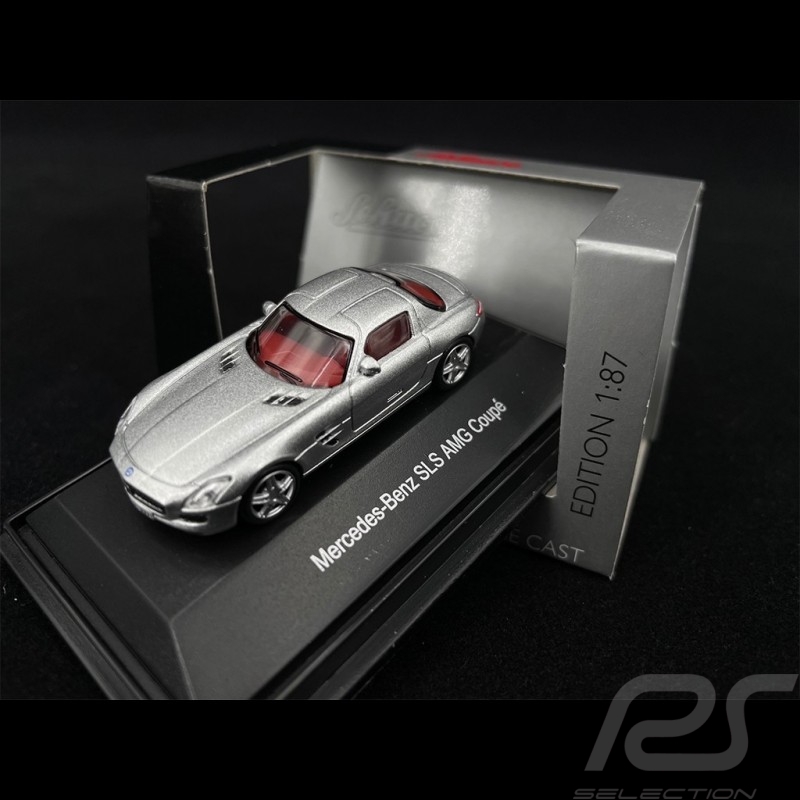 Mercedes - Benz SLS AMG Coupé Gris Grey Grau 1/87 Schuco 452604900
