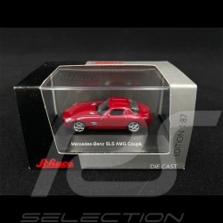 Mercedes - Benz SLS AMG Coupé Rouge red rot 1/87 Schuco 452585500