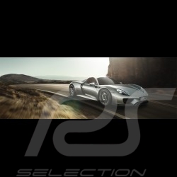 Porsche 997 Carrera grise 1/43 Minichamps WAP02011415