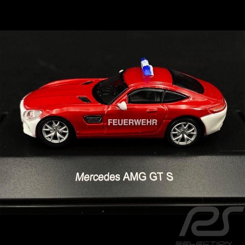 Mercedes - AMG GT S Rouge Red Rot " Feuerwehr " 1/87 Schuco 452628500