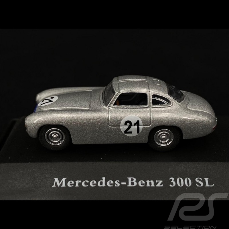 Mercedes - Benz 300 SL Prototyp n° 21 Argent Silver Silber 1/87 Schuco 452618300