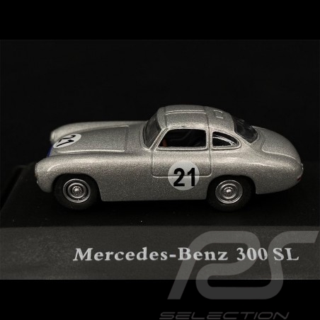 Mercedes - Benz 300 SL Prototyp n° 21 Argent Silver Silber 1/87 Schuco 452618300