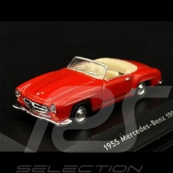 Mercedes - Benz 190 SL 1955 Rouge rot red 1/87 Welly 73119SW-RED