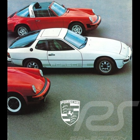 Porsche Brochure Porsche Range 1979 in french