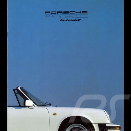 Brochure Porsche 911 SC Cabriolet en français