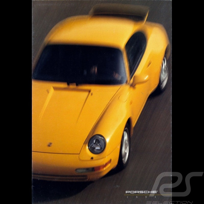 Brochure Porsche Gamme Porsche USA 1995 dépliant en anglais
