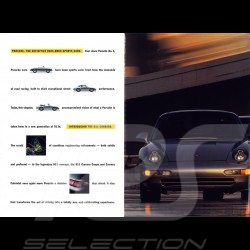 Brochure Porsche Gamme Porsche USA 1995 dépliant en anglais