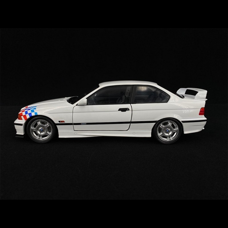 BMW E36 Coupe M3 Lightweight 1995 White 1/18 Solido S1803903
