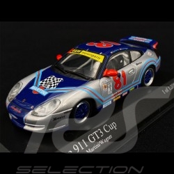 Porsche 911 GT3 Cup Type 996 n° 81 Martini Daytona 250 2003 1/43 Minichamps 400036981