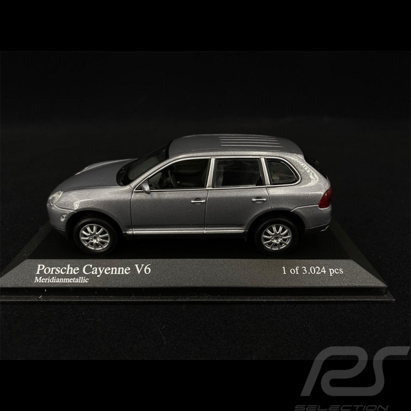 Porsche Cayenne V6 2002 grau 1/43 Minichamps 400061010
