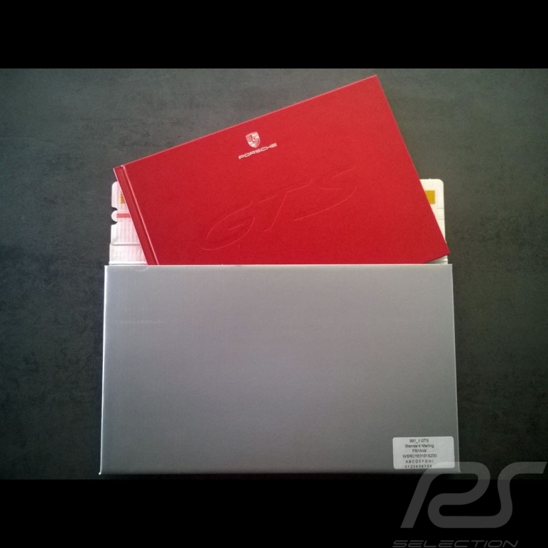 Brochure Porsche Nouveaux modèles 911 GTS Toujours plus déterminés type 991 phase 2 Mailing 10/2016 in french WSRC160101S230