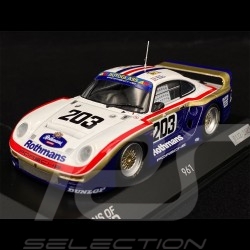 Porsche 961 Rothmans n° 206 24h Le Mans 1987 1/43 Spark WAP0209610MKED