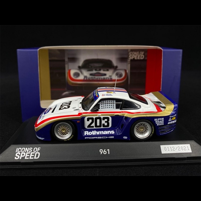 Spark1/18 Porsche 961 #203 Le Mans 1987 スパークモデル ポルシェ961