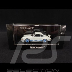 Porsche 911 Carrera RS 2.7 1972 blanc bleu white blue weiß blau 1/43 Minichamps 400065520