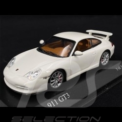 Porsche 911 type 996 GT3 2003 Carrara white 1/43 Minichamps 400062022