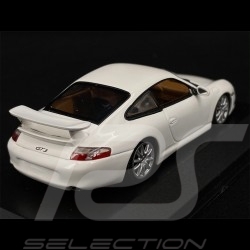 Porsche 911 type 996 GT3 2003 Blanc white weiß Carrara 1/43 Minichamps 400062022