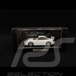 Porsche 911 type 996 GT3 2003 Carrara white 1/43 Minichamps 400062022