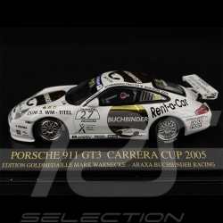 Porsche 991 GT3 Type 996 n° 27 Vainqueur Winner Sieger Carrera Cup 2005 1/43 Minichamps 403056227