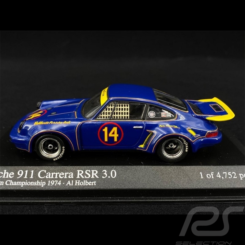 Porsche 911 Carrera RSR 3.0 n° 14 Trans-Am Championship 1974 1/43 Minichamps 430746914