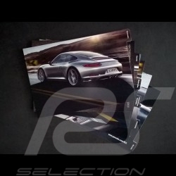 Porsche Brochure Nouvelle 911 Une légende d'avance Type 991 Presentation sheets 7/2015 Mailing  in French WSRC150101S130
