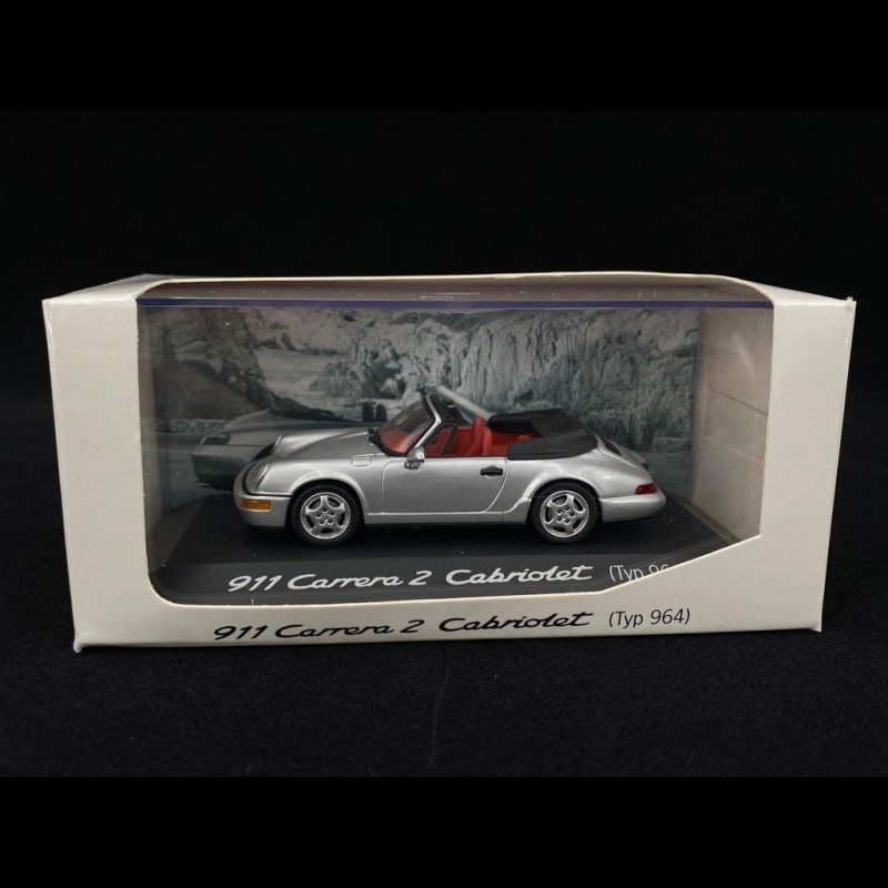 Miniature Minichamps 1/43 – Porsche Cabriolet History Set 02 WAP 020SET2 Gris
