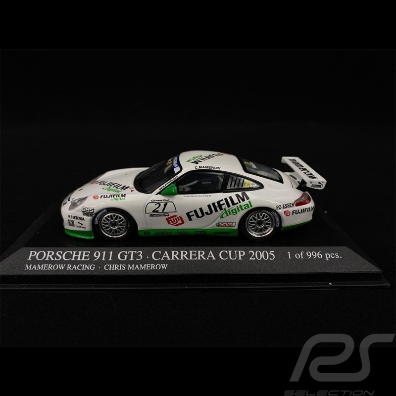 Porsche 911 GT3 Type 996 n° 21 Carrera Cup 2005 1/43 Minichamps 403056221