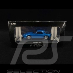 Porsche 928 1979 bleu Minerva métallisé 1/43 Autoart 57811