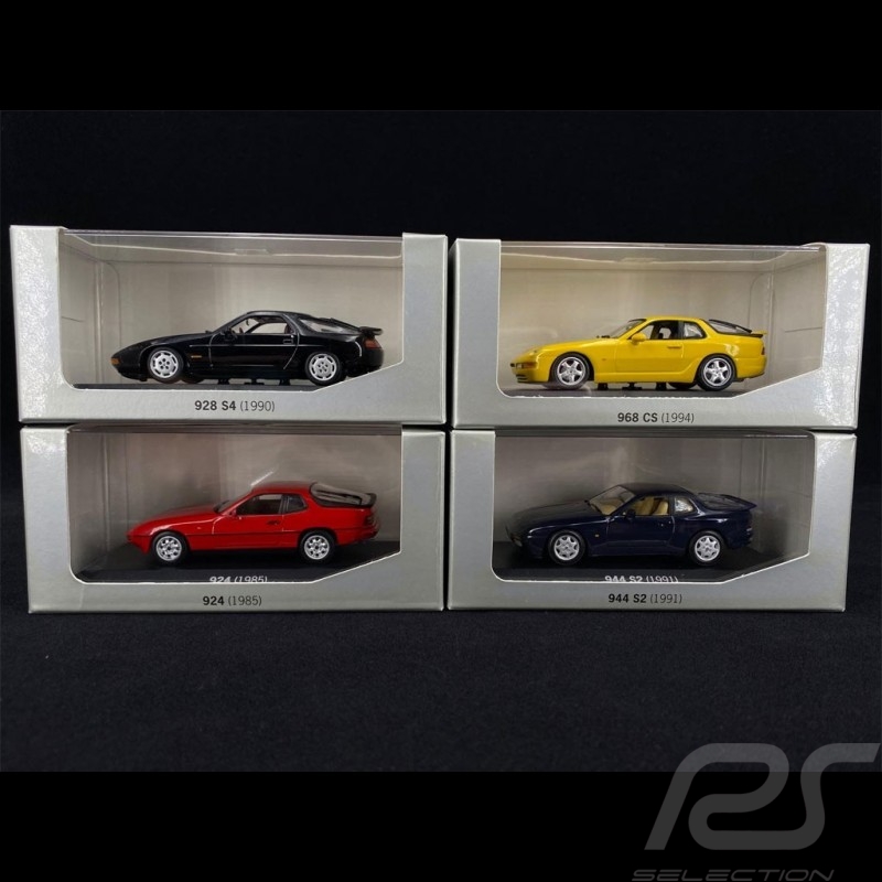 Set Porsche Moteur avant History Collection 1/43 Minichamps WAP020SET07