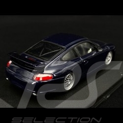 Porsche 911 GT3 type 996 1999 blau metallic 1/43 Minichamps 430068007